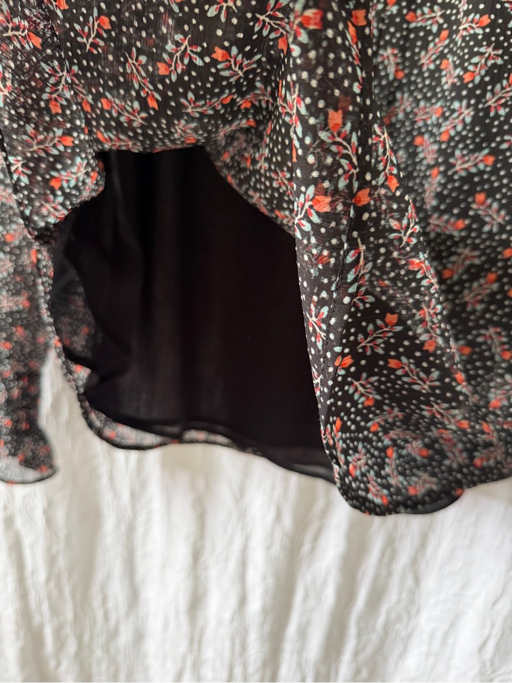 LOFT Ruffle Neck Blouse - Picture 4 of 5